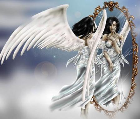 Ange blanc
